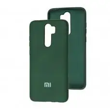 Чохол для Xiaomi Redmi Note 8 Pro Silicone Full зелений / dark green