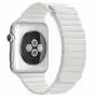 Ремешок для Apple Watch Leather Loop 42mm / 44mm белый