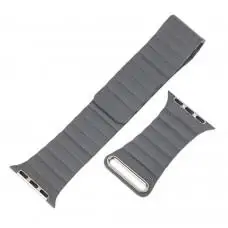 Ремешок для Apple Watch Leather Loop 38mm серый