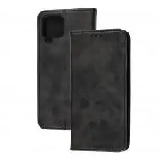 Чехол книжка для Samsung Galaxy A22 / M32 Black magnet черный
