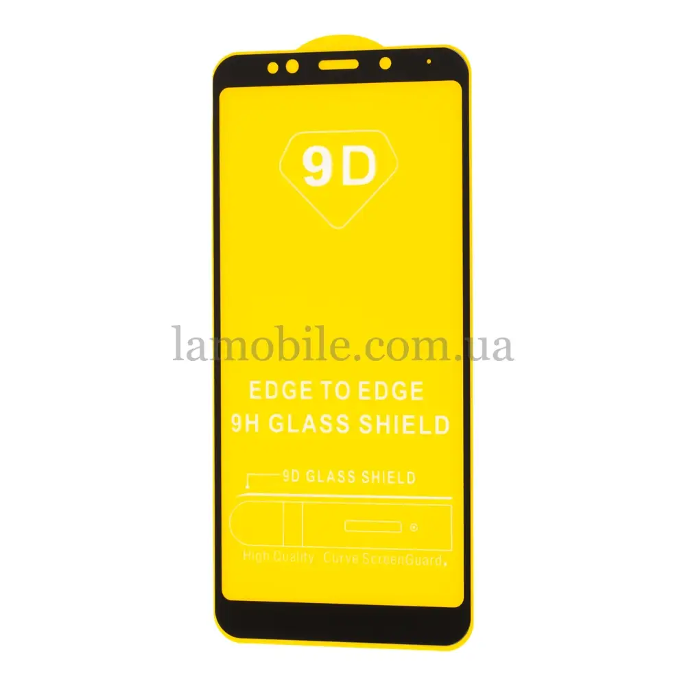 Защитное стекло для Xiaomi Redmi 5 Plus Full Glue черное (OEM)