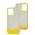 Чехол для iPhone 13 Pro Bichromatic matte/yellow Чехол для iPhone 13 Pro Bichromatic matte/yellow