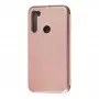 Чехол книжка Premium для Xiaomi Redmi Note 8T розово-золотистый