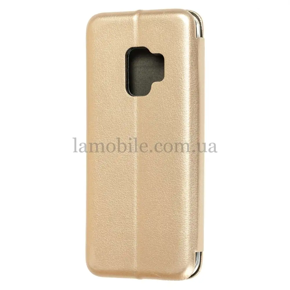 Чохол книжка Premium для Samsung Galaxy S9 (G960) золотистий
