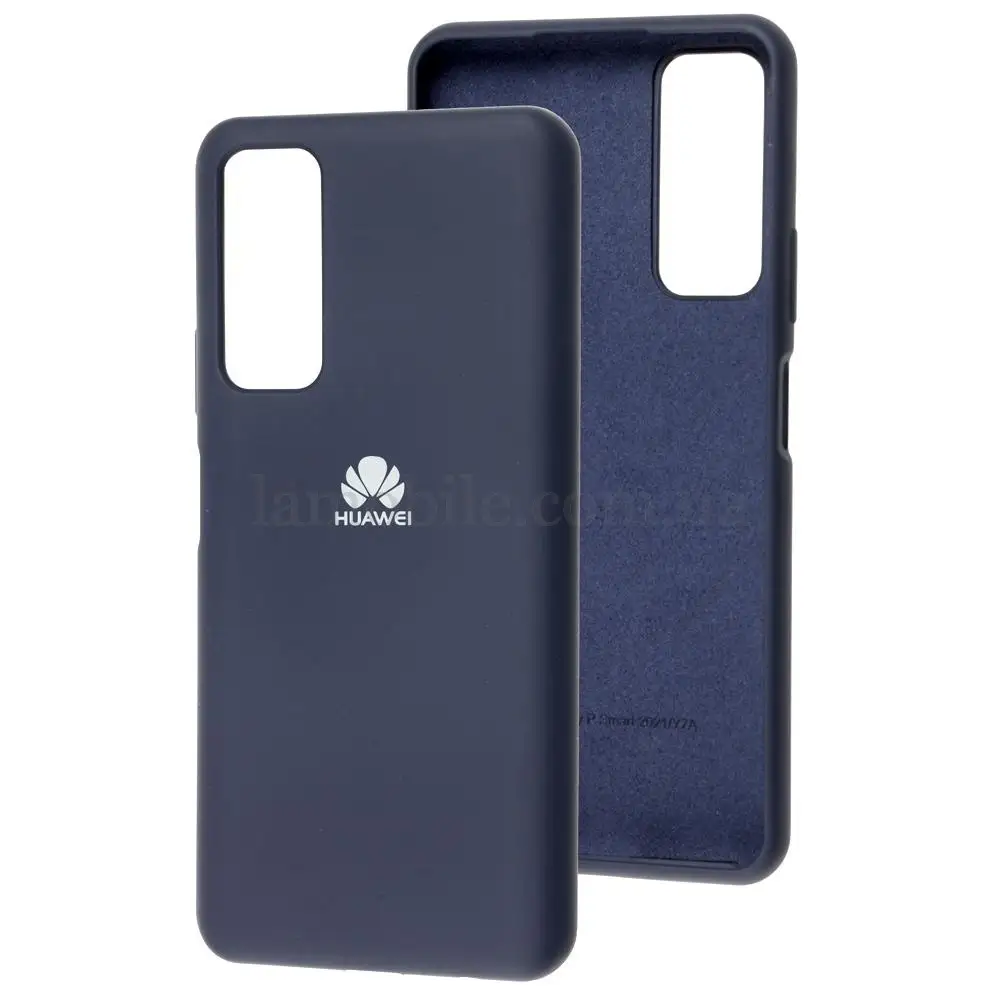 Чохол для Huawei P Smart 2021 Silicone Full темно-синій