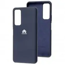 Чехол для Huawei P Smart 2021 Silicone Full темно-синий