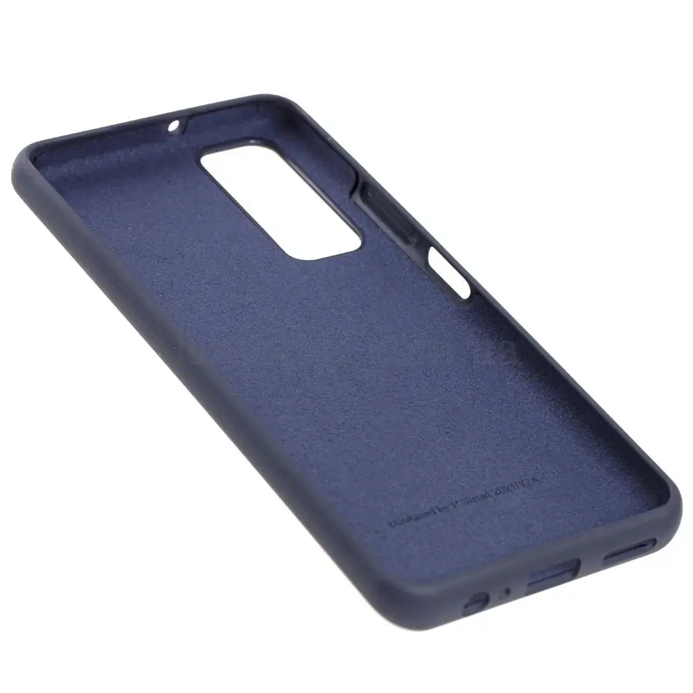 Чохол для Huawei P Smart 2021 Silicone Full темно-синій