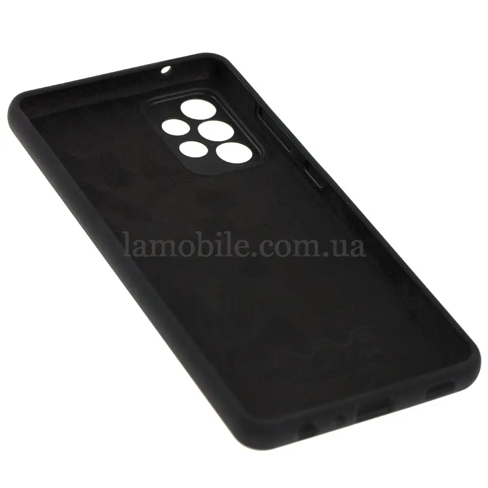 Чохол для Samsung Galaxy A72 (A726) Wave camera Full black