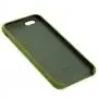 Чехол Silicone для iPhone 6 / 6s case army green