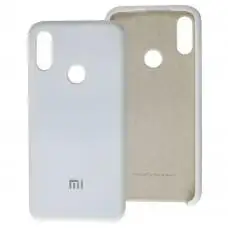 Чехол для Xiaomi Redmi Note 7 Silky Soft Touch белый