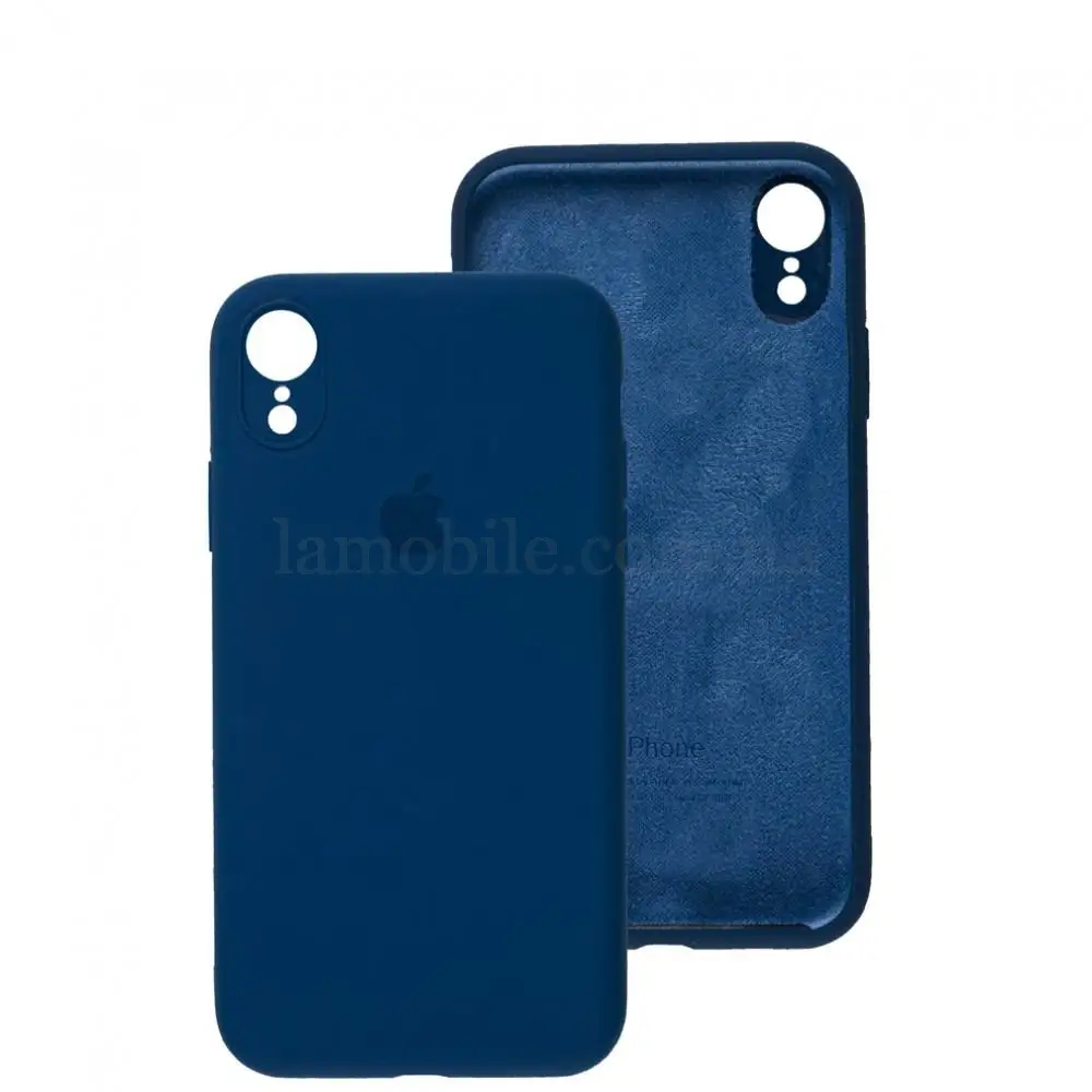 Чохол для iPhone Xr Slim Full camera cobalt blue