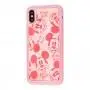 Чохол для iPhone Xs Max Mickey Mouse ретро рожевий