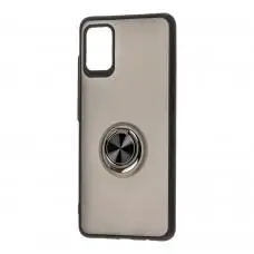 Чехол для Samsung Galaxy A51 (A515) LikGus Maxshield Ring черный