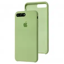 Чехол Silicone для iPhone 7 Plus / 8 Plus case салатовый