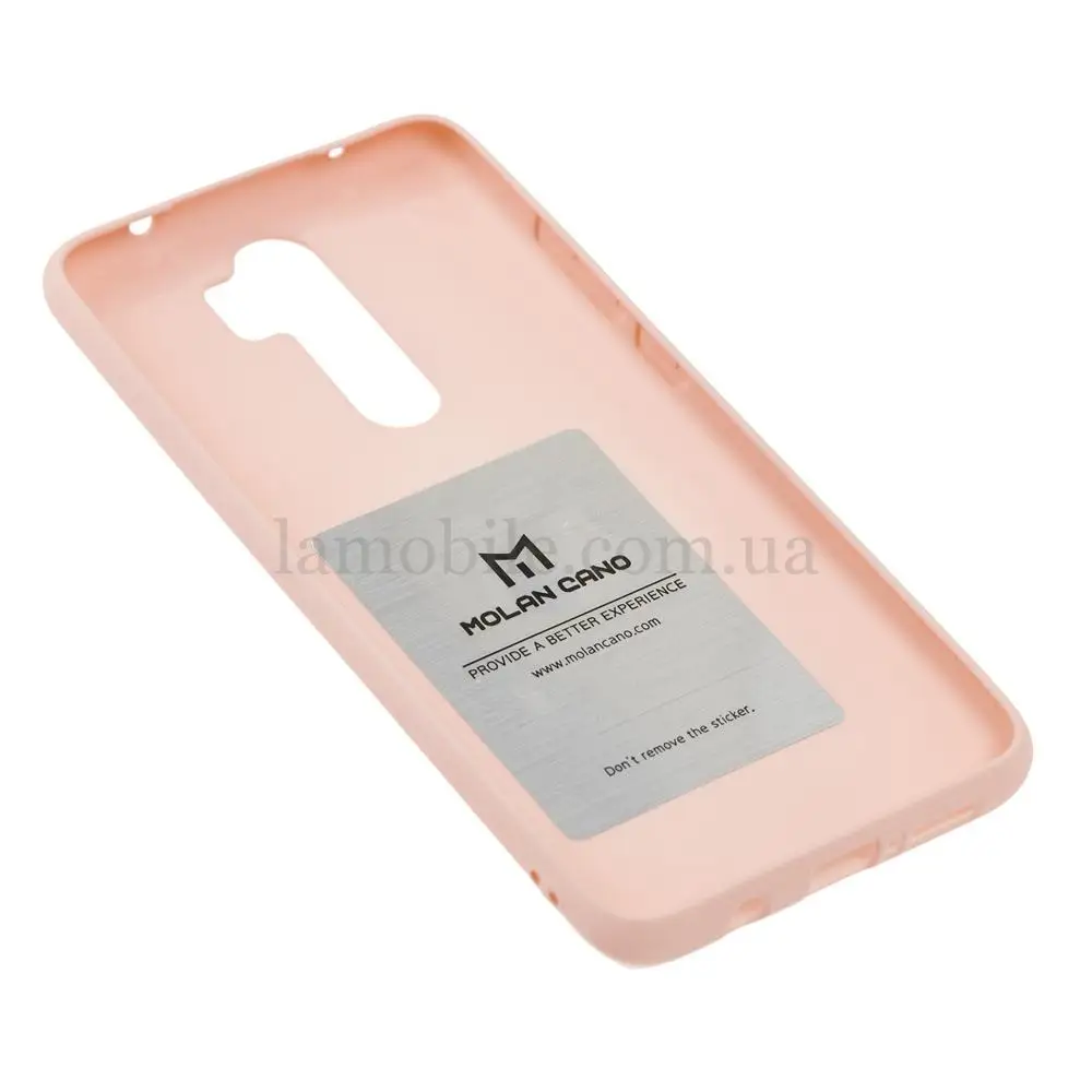 Чехол для Xiaomi Redmi Note 8 Pro Molan Cano Jelly розовый