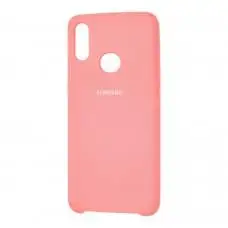 Чохол для Samsung Galaxy A10s (A107) Silky Soft Touch рожевий пісок