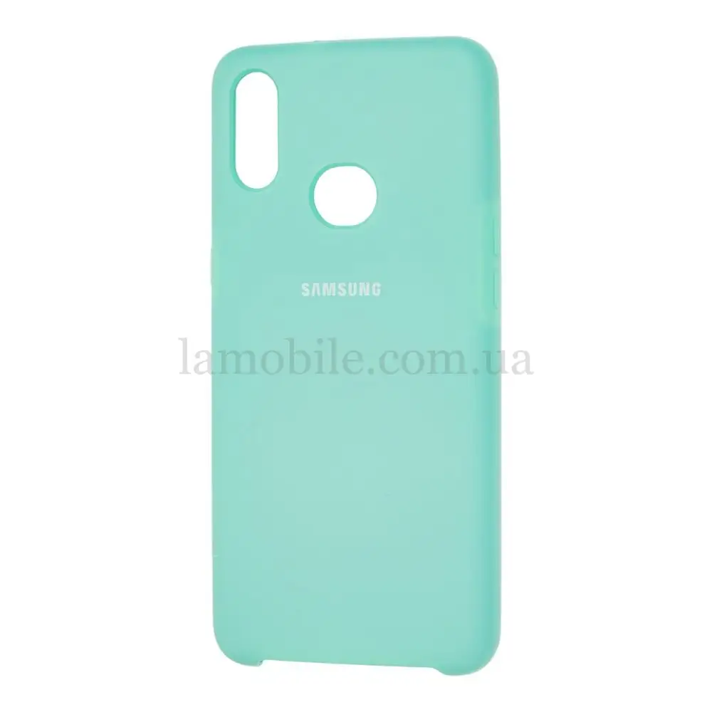 Чохол для Samsung Galaxy A10s (A107) Silky Soft Touch "бірюзовий"