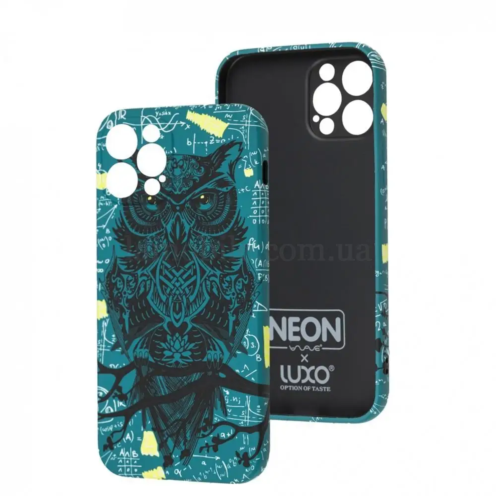 Чохол для iPhone 11 Pro Max WAVE neon x luxo Wild owl