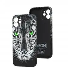 Чохол для iPhone 12 WAVE neon x luxo Wild leopard
