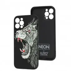 Чохол для iPhone 12 Pro WAVE neon x luxo Wild lion