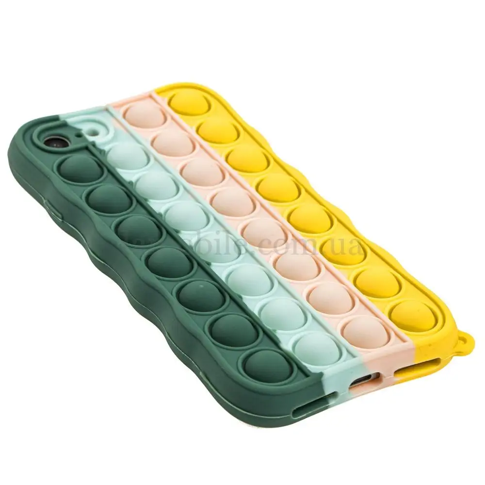 Чохол для iPhone 7 / 8 / SE 2020 Pop it colors антистрес дизайн 7