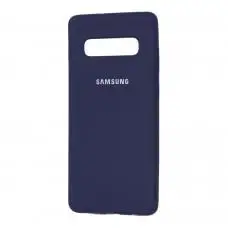 Чехол для Samsung Galaxy S10e (G970) Silicone cover синий