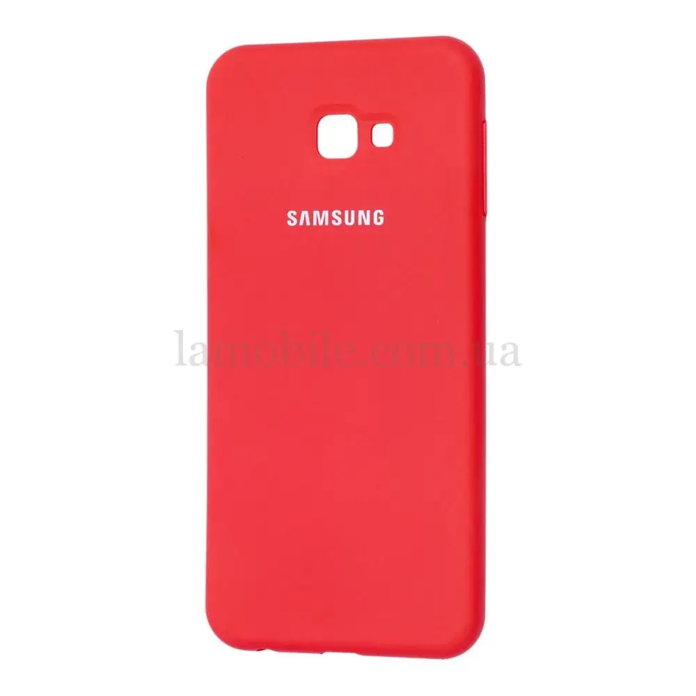 Чехол для Samsung Galaxy J4+ 2018 (J415) Silicone cover красный