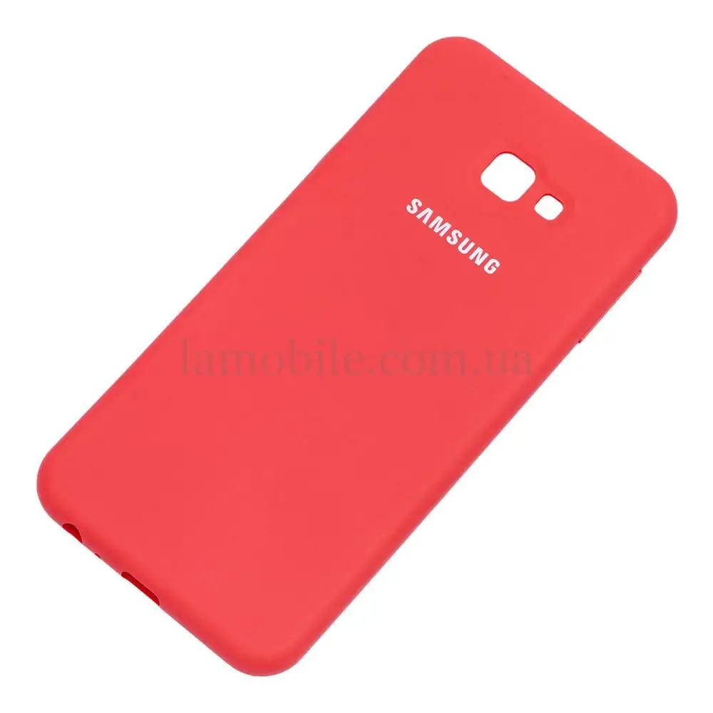 Чехол для Samsung Galaxy J4+ 2018 (J415) Silicone cover красный