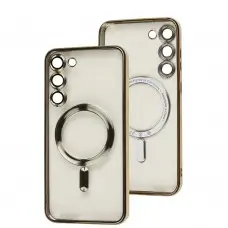 Чохол для Samsung Galaxy S23 + Berlia MagSafe gold