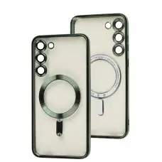 Чохол для Samsung Galaxy S23 + Berlia MagSafe green