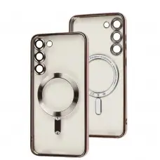 Чохол для Samsung Galaxy S23 + Berlia MagSafe pink