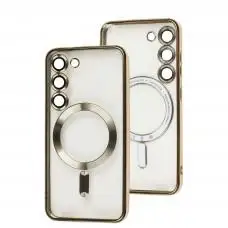 Чехол для Samsung Galaxy S23 (S911) Berlia MagSafe gold