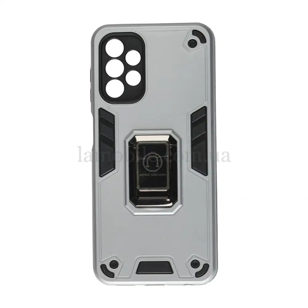 Чехол для Samsung Galaxy A13 (A135) Iron Warriors silver 