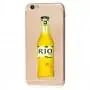 Чехол Rio для iPhone 6 с блесткой желтый