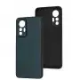 Чохол для Xiaomi 12 Lite Classic leather case forest green