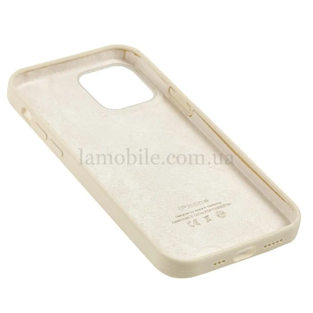 Чохол для iPhone 12 / 12 Pro Full Silicone case antique white