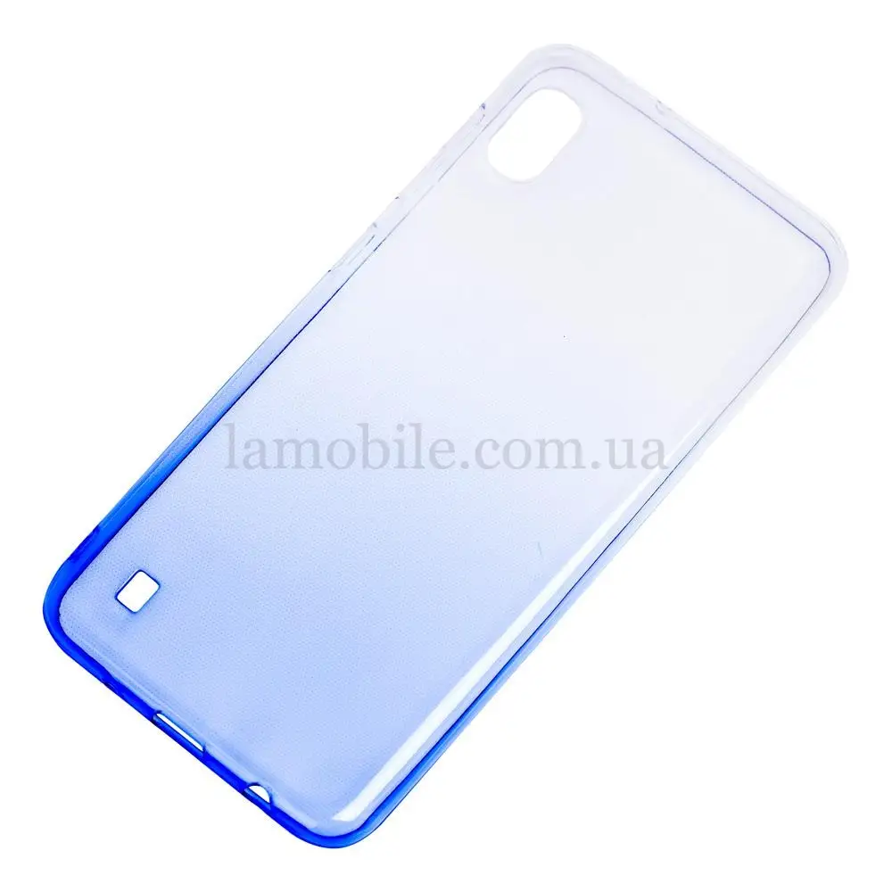 Чохол для Samsung Galaxy A10 (A105) Gradient Design біло-блакитний