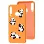 Чехол для Huawei P40 Lite E Wave Fancy panda / peach