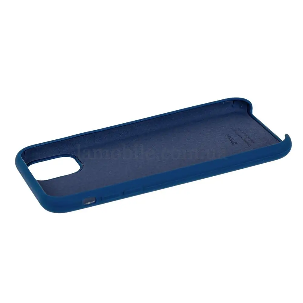 Чохол Silicone для iPhone 11 case blue cobalt