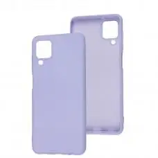 Чехол для Samsung Galaxy A12 (A125) Wave camera colorful light purple