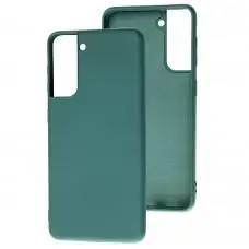 Чехол для Samsung Galaxy S21 (G991) Wave colorful forest green