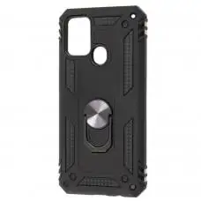 Чехол для Samsung Galaxy M31 (M315) Serge Ring ударопрочный черный