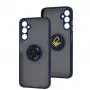 Чохол для Samsung Galaxy A05S (A057) LikGus Edging Ring синій