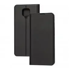 Чохол книжка Xiaomi Redmi Note 9s / 9 Pro / Pro Max Wave Shell чорний