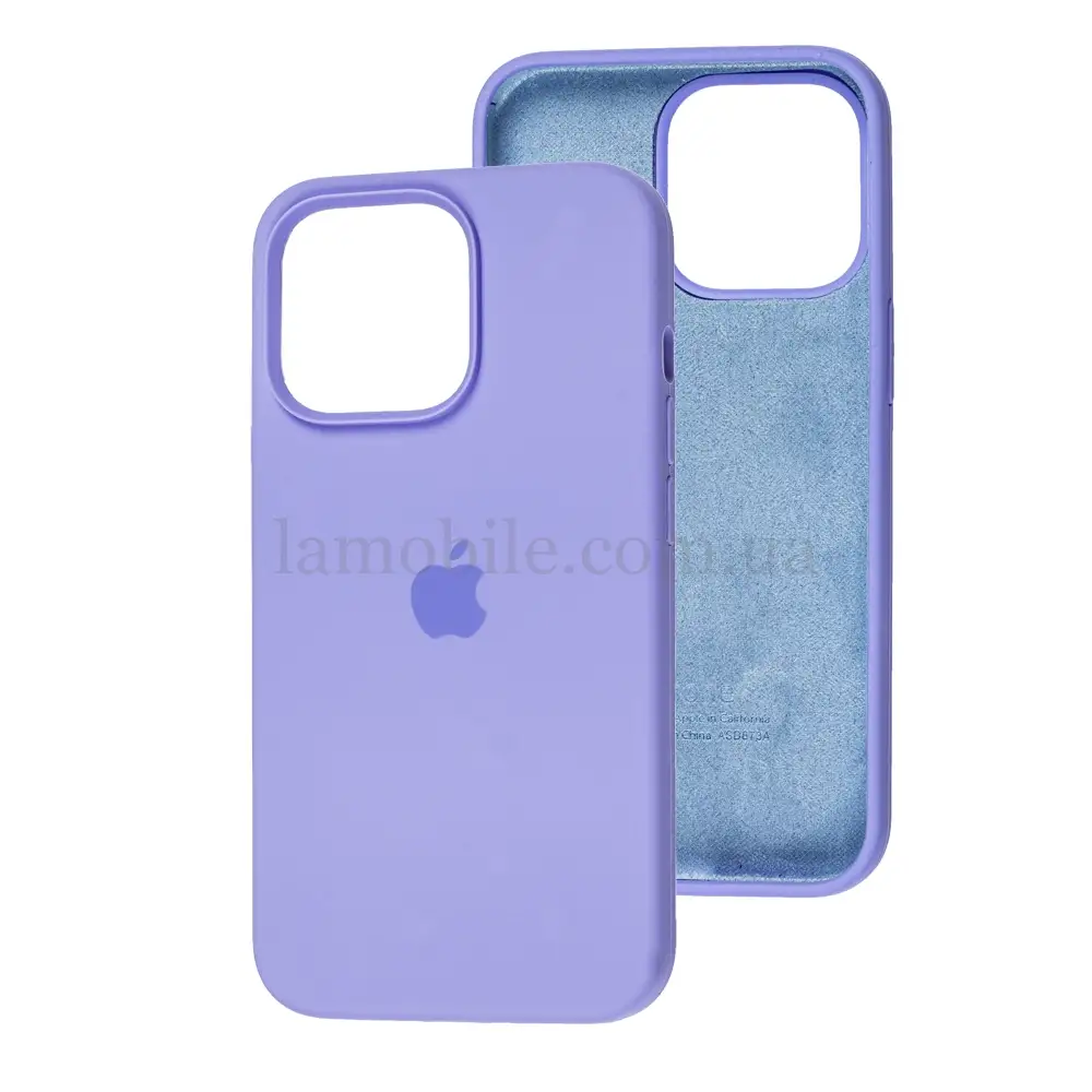 Чехол для iPhone 13 Pro Silicone Full сиреневый / dasheen