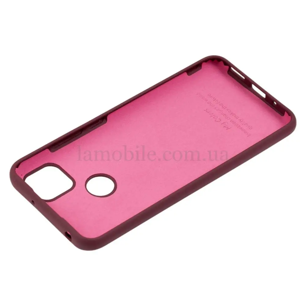 Чехол для Xiaomi Redmi 9C / 10A My Colors бордовый / maroon