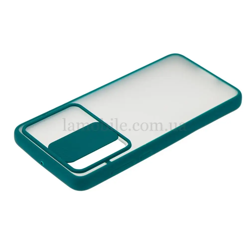 Чехол для Huawei P40 LikGus Camshield camera protect зеленый