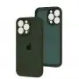 Чохол для iPhone 13 Pro Square Full camera cyprus green