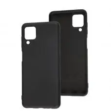 Чохол для Samsung Galaxy A12 (A125) Wave colorful black