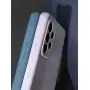 Чохол для Samsung Galaxy A12 (A125) Wave colorful light purple